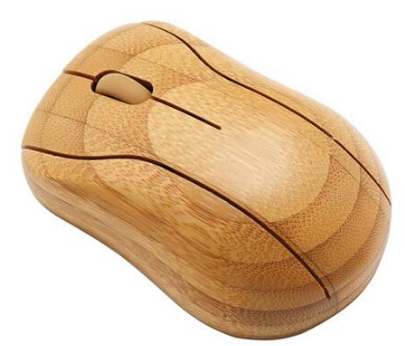 Eco Friendly | Bamboo Wireless Mouse - 2 